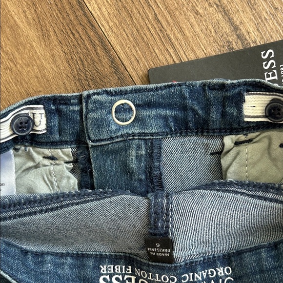 GUESS Dark Blue Jean Shorts - Picture 4 of 5